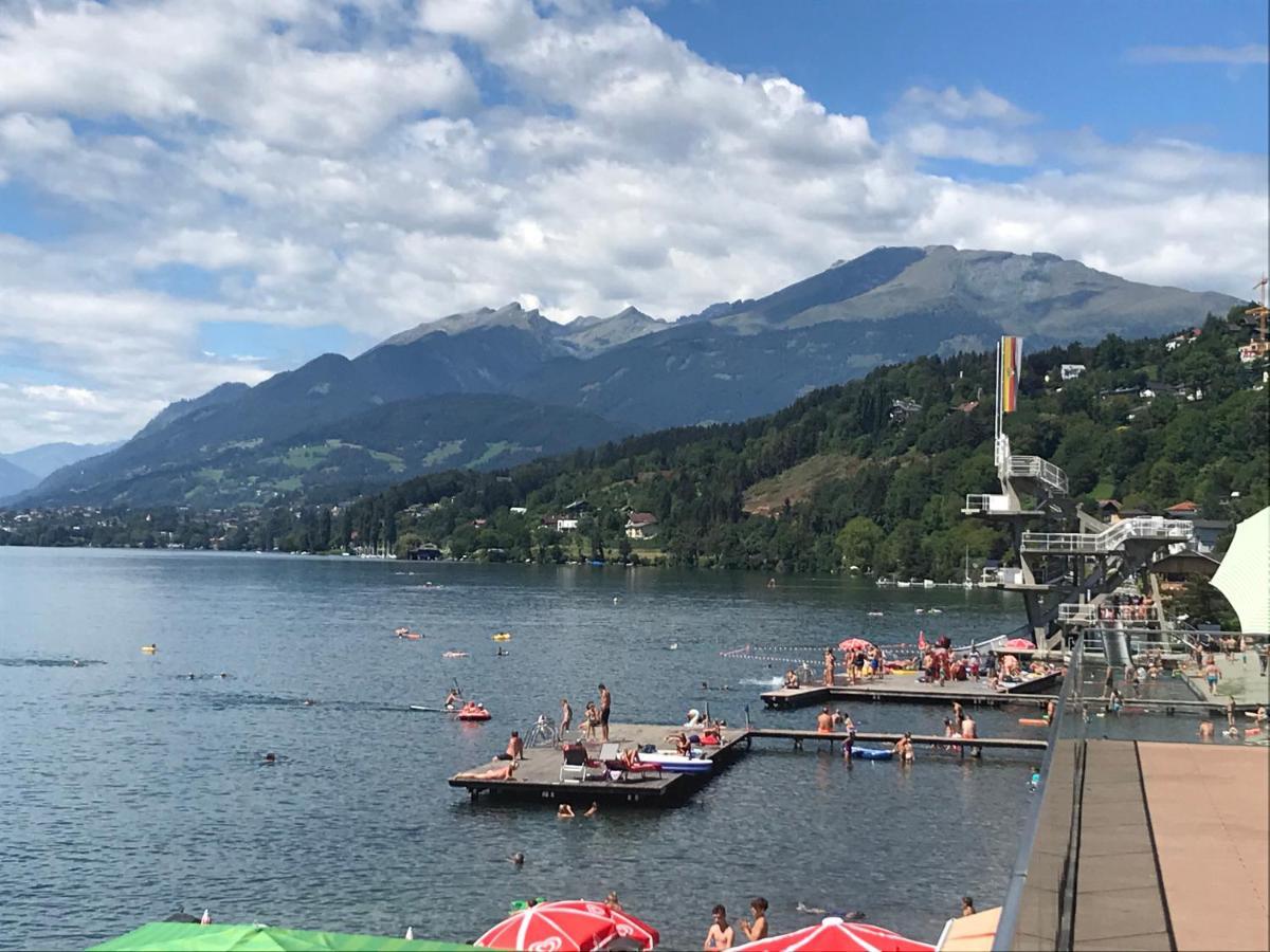 Seeblick Millstatt Bagian luar foto